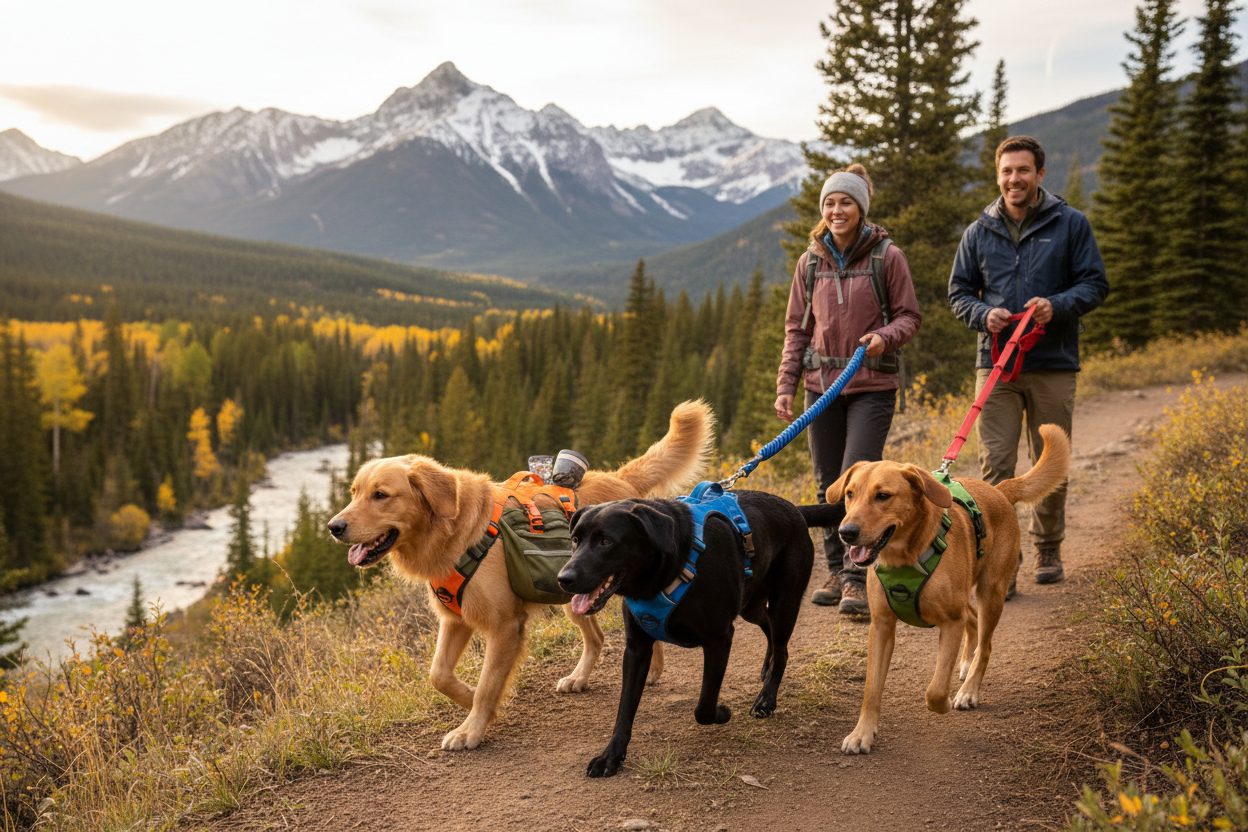 Equipamiento funcional para perros outdoor